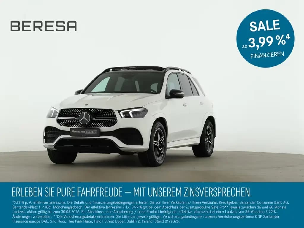Main__Slider__Photo:Mercedes-Benz GLE-Class 350 d 4M AMG Night Pano AHK Burmester 360 07/2019-0