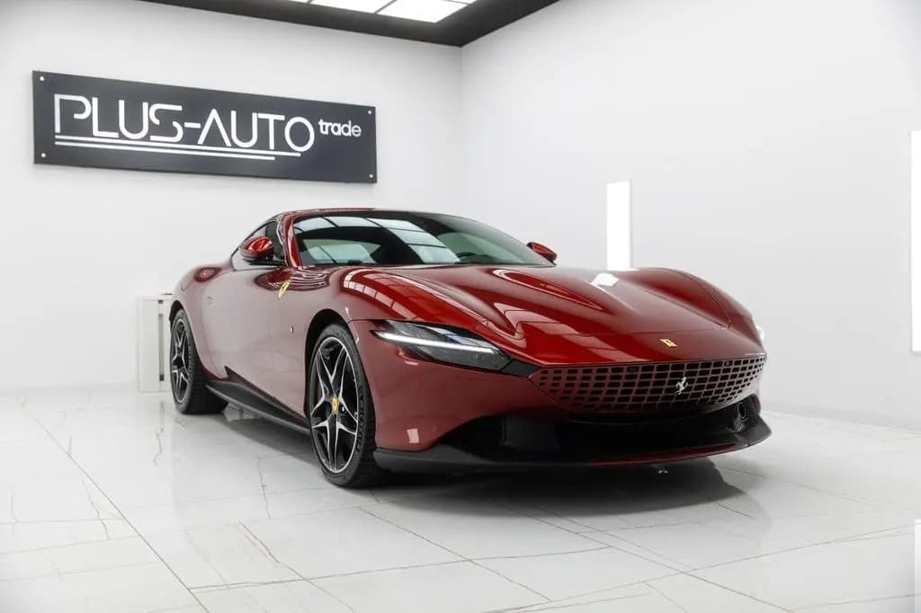 Main__Slider__Photo:Ferrari Roma 3.9 T V8 DCT ROSSO FIORANO 11/2020-0