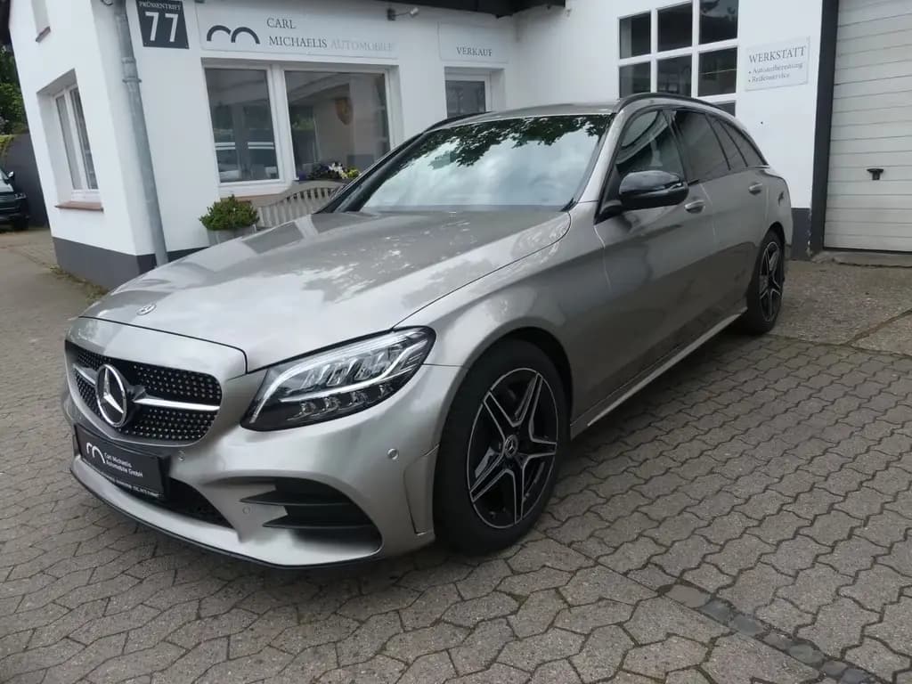 Main__Slider__Photo:Mercedes-Benz C 200 T, AMG, 1. Hd, Burm., LED., Top Zustand 09/2019-0