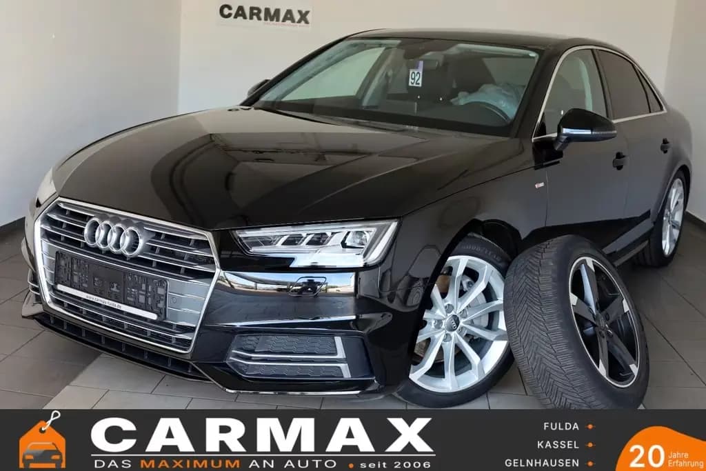 Main__Slider__Photo:Audi A4 Lim. sport,S line,Navi,LED,SH,8fach bereift 03/2016-0