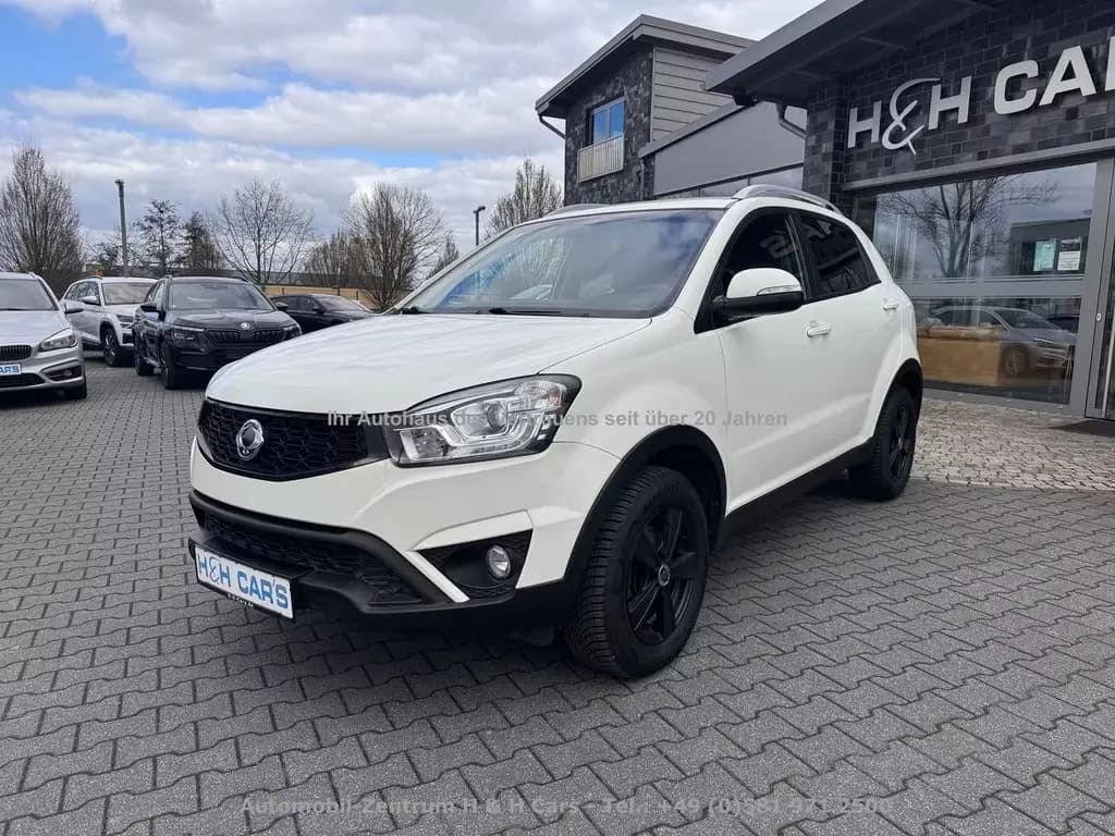 Main__Slider__Photo:Ssangyong Korando D22T AWD 4X4 Crystal Klima 2000Kg AHK 06/2017-0