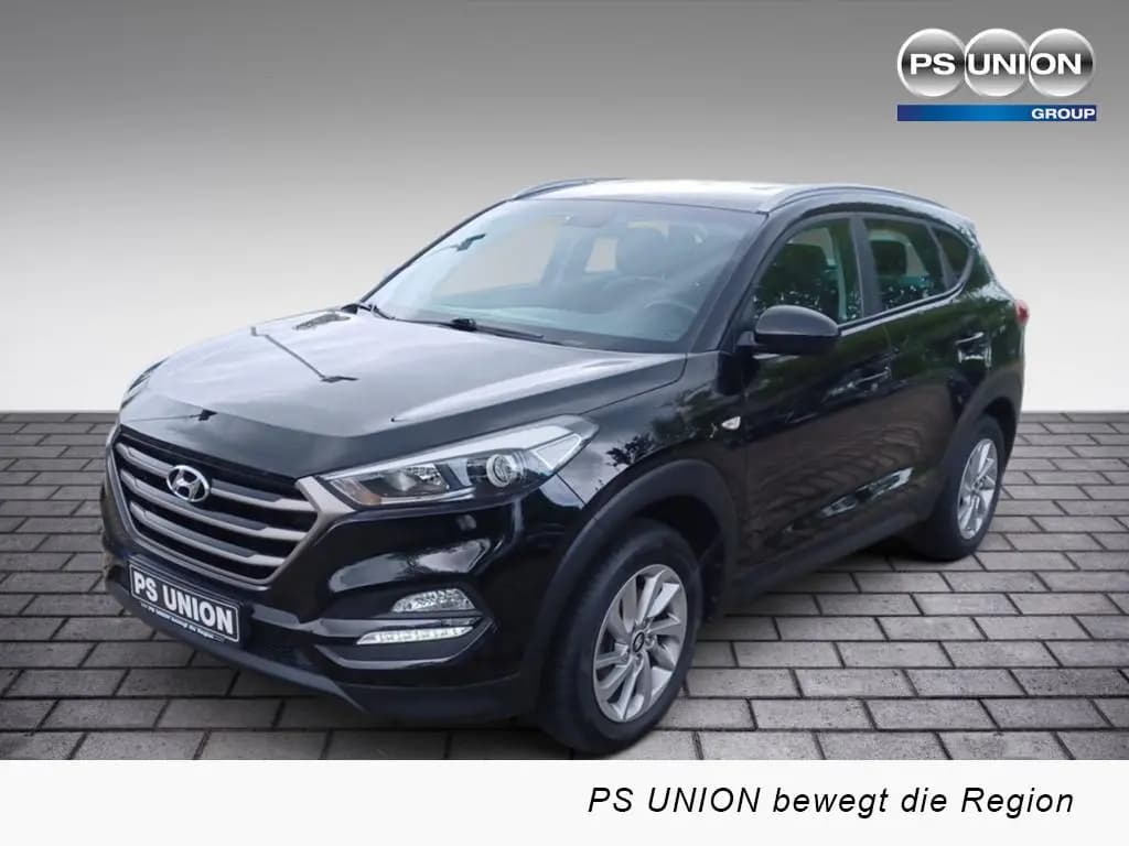 Main__Slider__Photo:Hyundai TUCSON Lederpolster PDC SHZ LEDER KAMERA NAVI 06/2016-0