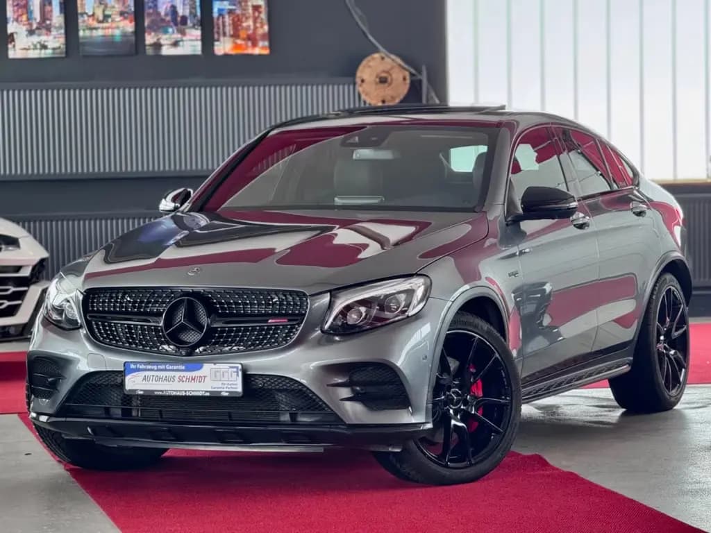 Main__Slider__Photo:Mercedes-Benz GLC 43 AMG GLC43 AMG Coupe Burmester Pano 360°Airmatic 21Zo 05/2018-0