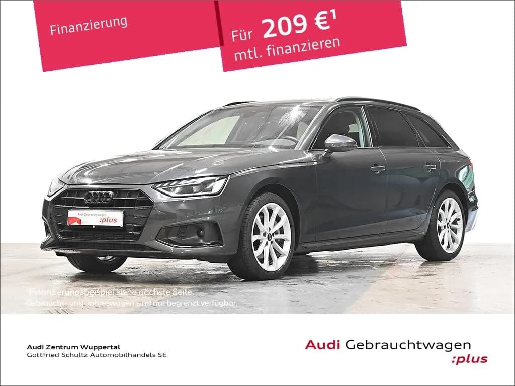 Main__Slider__Photo:Audi A4 Avant 40 TFSI VIRTUAL KAMERA SMARTPHONE GRA S 04/2023-0