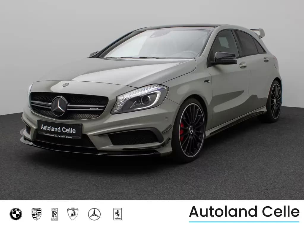 Main__Slider__Photo:Mercedes-Benz A 45 AMG Performance 4Matic Aero H/K Kamera Navi 04/2015-0