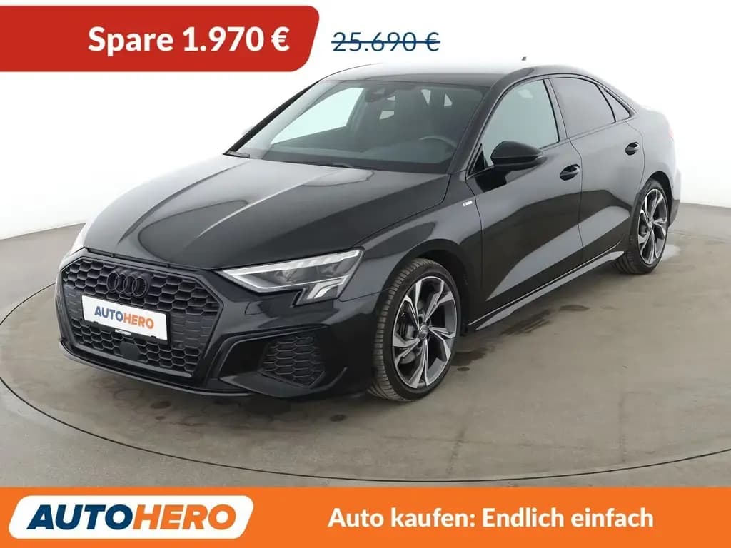 Main__Slider__Photo:Audi A3 Limousine 35 TFSI Mild-Hybrid S line Aut.*PDC 08/2020-0