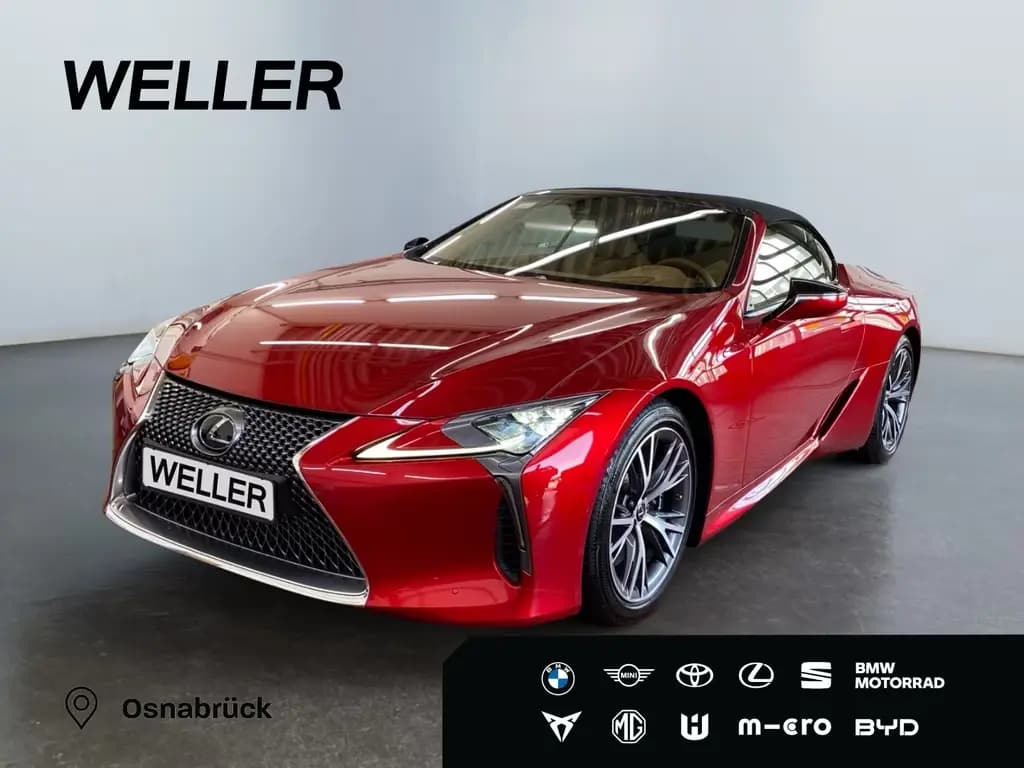 Main__Slider__Photo:Lexus LC 500 Cabriolet *LED*M Levinson*HUD*Leder*Memor 12/2020-0