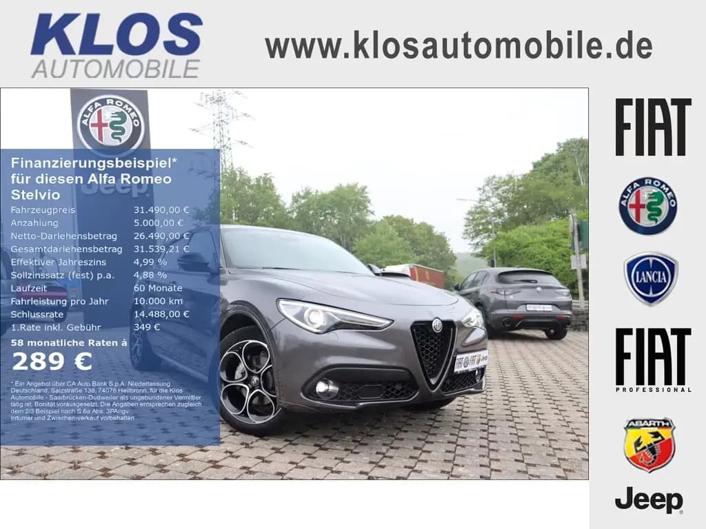 Main__Slider__Photo:Alfa Romeo Stelvio VELOCE 2.2 DIESEL 210PS Q4 AT8 NAVI XENO 03/2022-0