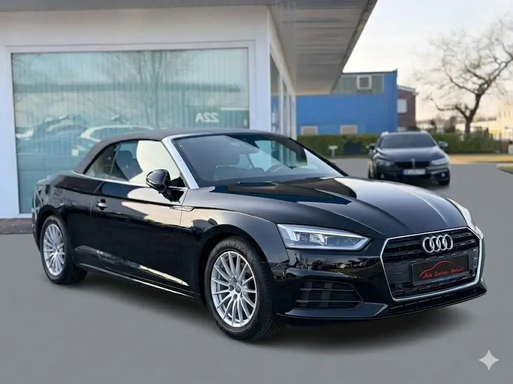 Main__Slider__Photo:Audi A5 40 TFSI Cabrio S-Tronic PDC SHZ AppConnect 02/2019-1
