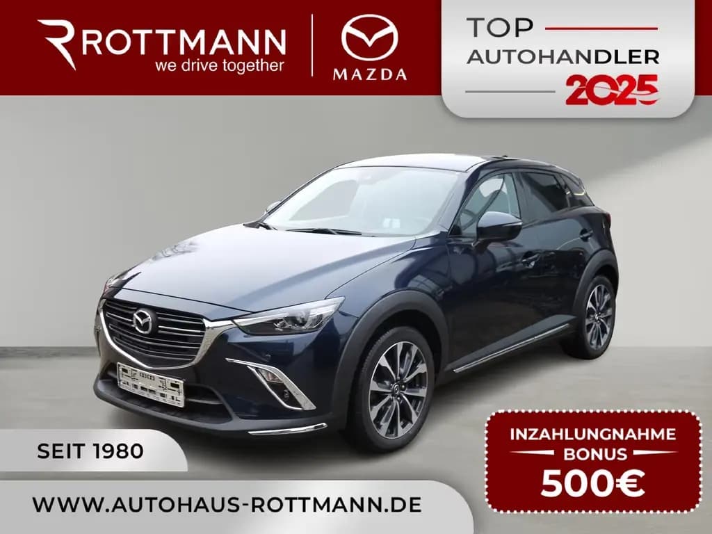 Main__Slider__Photo:Mazda CX-3 SPORTS /r.Kamera/NAV/HeadUp/KeyLess/T-Leder 05/2019-0
