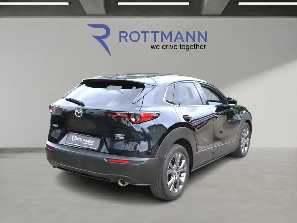 Main__Slider__Photo:Mazda CX-30 X 2.0 M Selection DESI-/ACT-P A18 360° WKR 03/2021-1