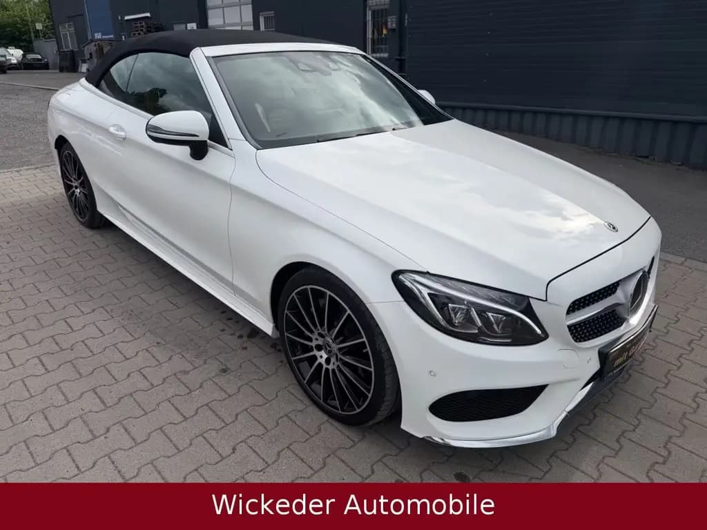 Main__Slider__Photo:Mercedes-Benz C 300 C Cabrio C 300/AMG Line/Tüv Neu/Top Pflege 04/2018-0