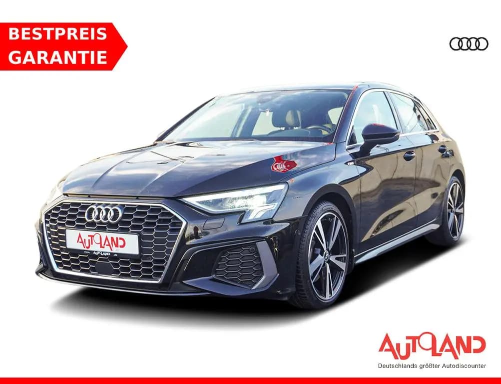 Main__Slider__Photo:Audi A3 SB 35 TFSI S-Line LED Navi Kamera Tempomat 05/2021-0
