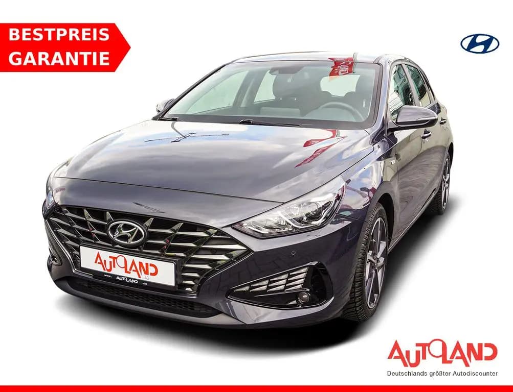 Main__Slider__Photo:Hyundai i30 1.0 T-GDI Trend Navi Kamera Tempomat PDC USB 08/2022-0