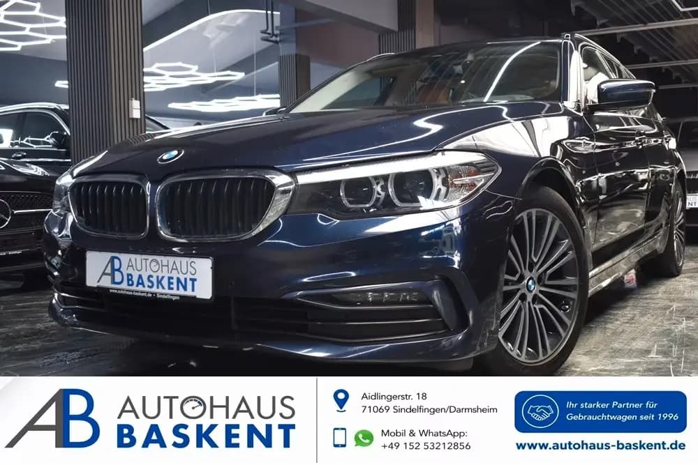 Main__Slider__Photo:BMW 520 d Touring SPORT LINE*PANO*AHK*H&K*LEDER* 07/2020-0