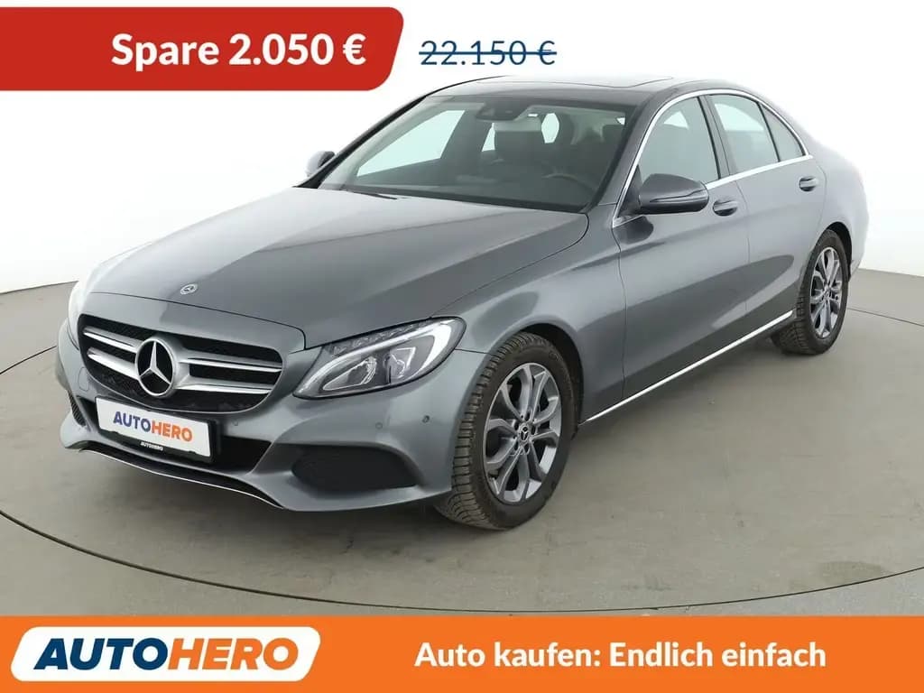 Main__Slider__Photo:Mercedes-Benz C 200 Avantgarde Aut.*LED*TEMPO*CAM*PDC*SHZ* 09/2017-0
