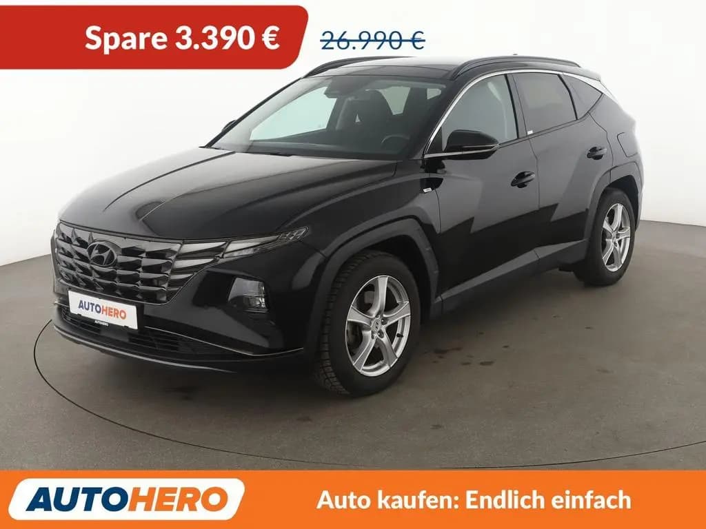 Main__Slider__Photo:Hyundai Tucson 1.6 T-GDI Mild-Hybrid Trend 4WD Aut.*NAVI 06/2021-0