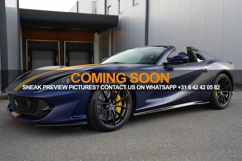 Main__Slider__Photo:Ferrari 812 GTS - Blu Le Mans Opaco - Full Carbon - Full 03/2024-0