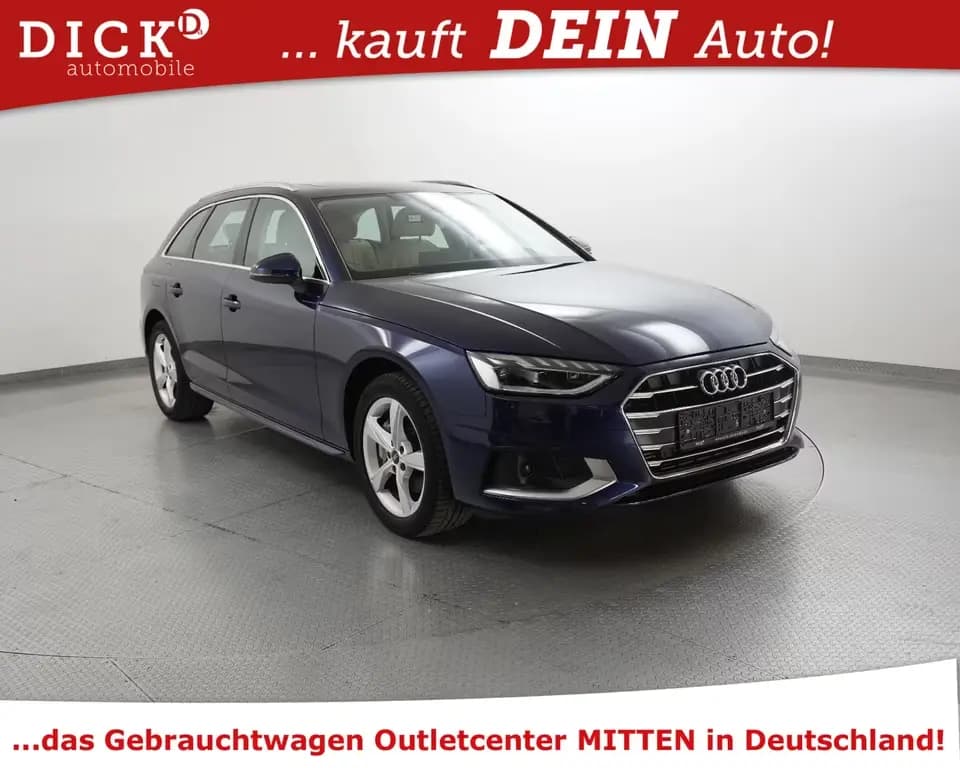 Main__Slider__Photo:Audi A4 Av 40 TFSI S-Tr. Advan PANO+LEDER+SHZ+NAV+LED 02/2021-0
