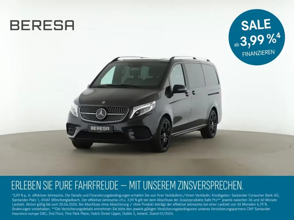 Main__Slider__Photo:Mercedes-Benz V-Class 250 d Lang 4M AMG Avantgarde Night AHK 360 LED 10/2020-0