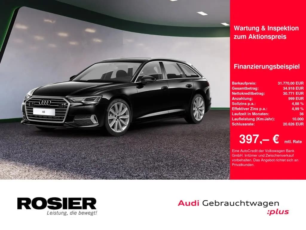 Main__Slider__Photo:Audi A6 Avant sport 45 TFSI S tronic ACC PANO LED SHZ 02/2022-0