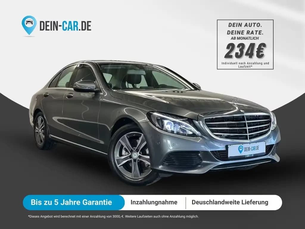 Main__Slider__Photo:Mercedes-Benz C 200 CGI Exclusive *LED*AHK*TEMP*NAVI* 05/2017-0