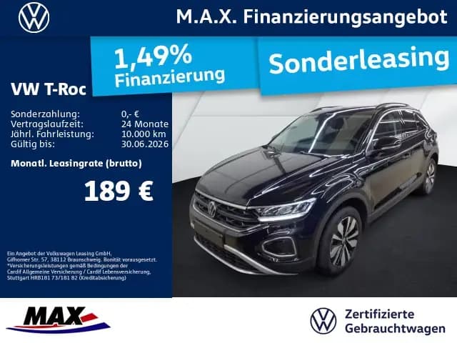 Main__Slider__Photo:Volkswagen T-Roc 1.0 TSI LIFE GOAL LED+PDC+DCP+ACC+LANE ASS 07/2025-0