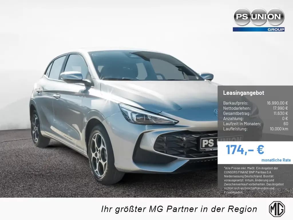Main__Slider__Photo:MG MG3 3 1.5 ICE Comfort KLIMA PDC RÜCKFAHRKAMERA NAVI 09/2025-0