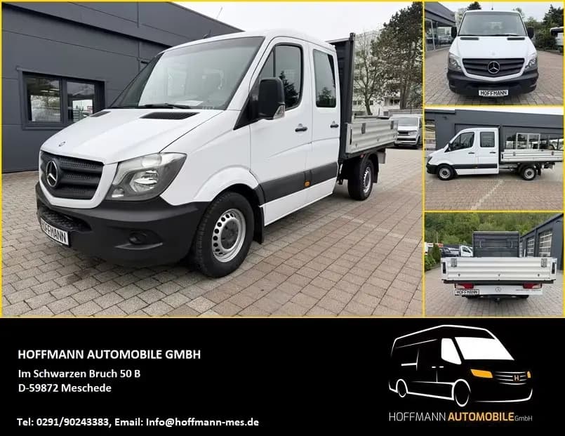 Main__Slider__Photo:Mercedes-Benz Sprinter 313 CDI Pritsche/DoKa 3,5t L2 AHK 2,8 T 07/2014-0