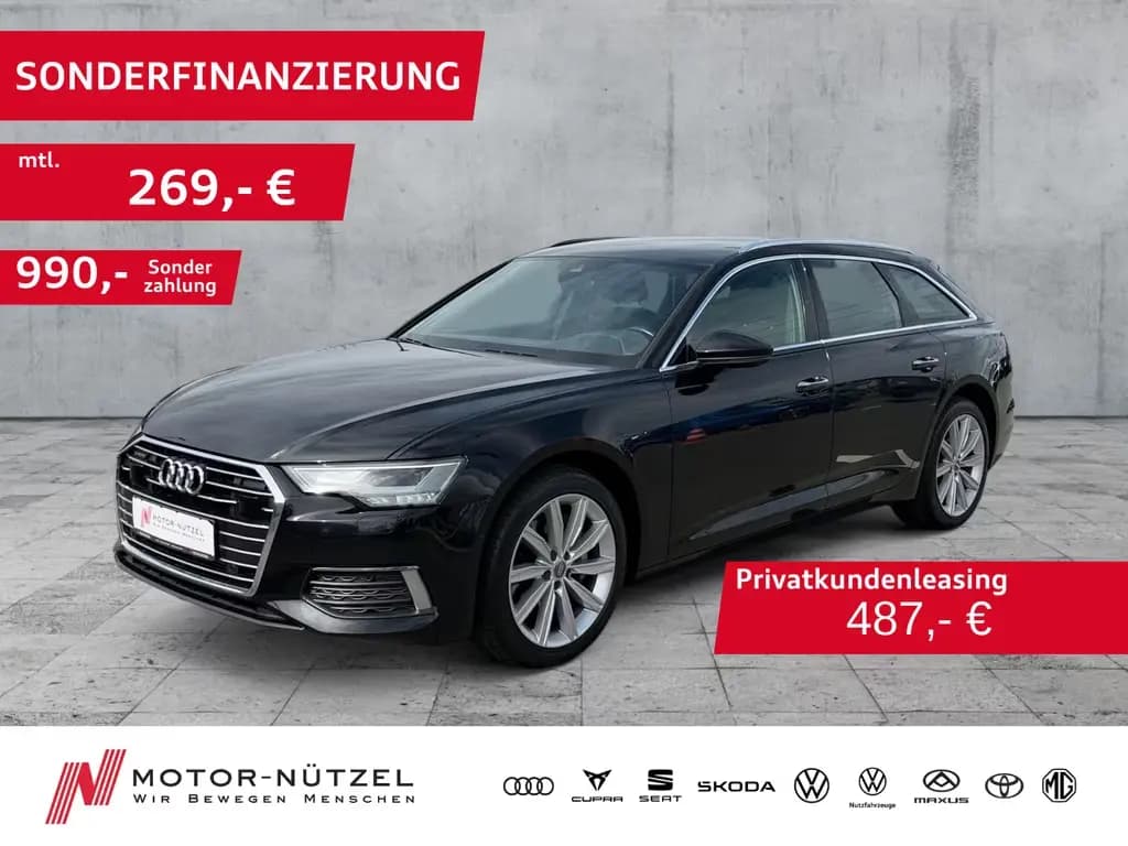 Main__Slider__Photo:Audi A6 Avant 45 TDI S-TR QU DESIGN LED+NAVI+ACC+SHZ 03/2021-0