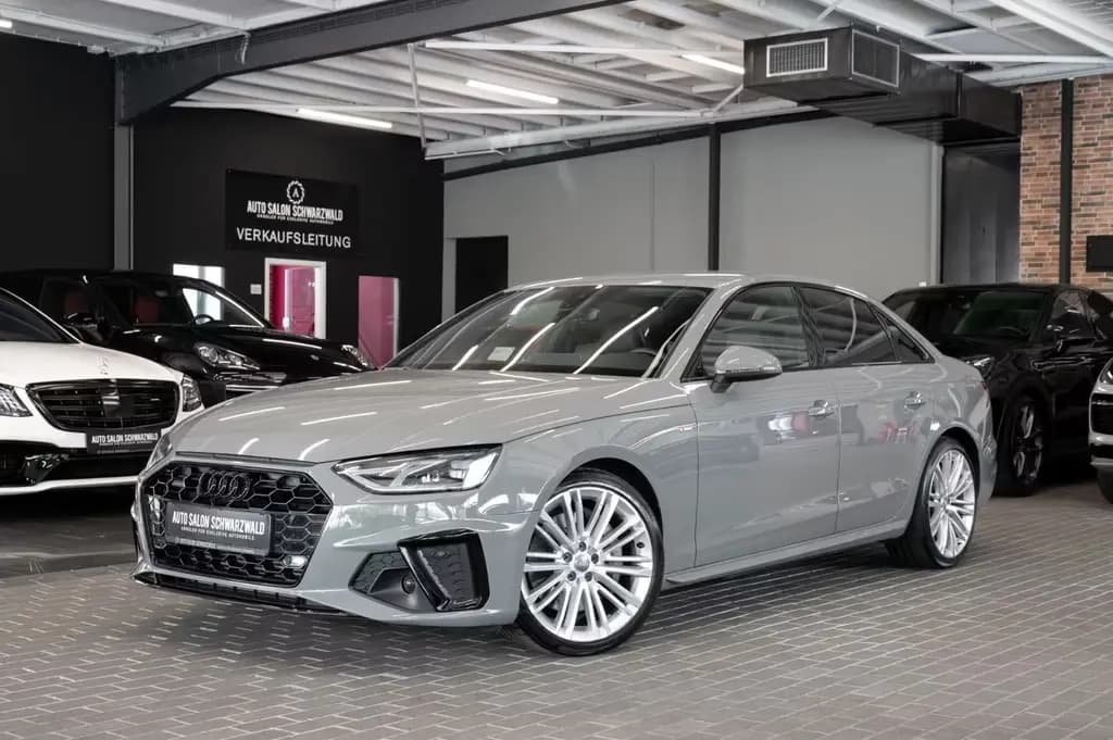 Main__Slider__Photo:Audi A4 Lim. 50 TDI quatt|3X S-LINE|CARBON|MASSAGE 09/2020-0