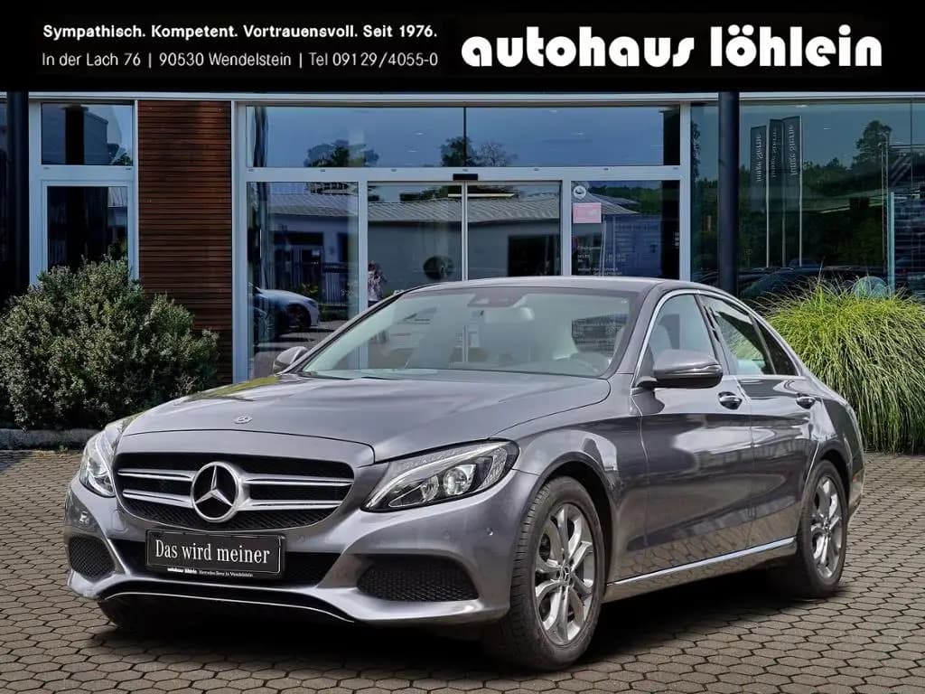 Main__Slider__Photo:Mercedes-Benz C 180 Limo AVANTGARDE+NAVI+PDC+LED+SHZ+TOTWINKEL 10/2017-0