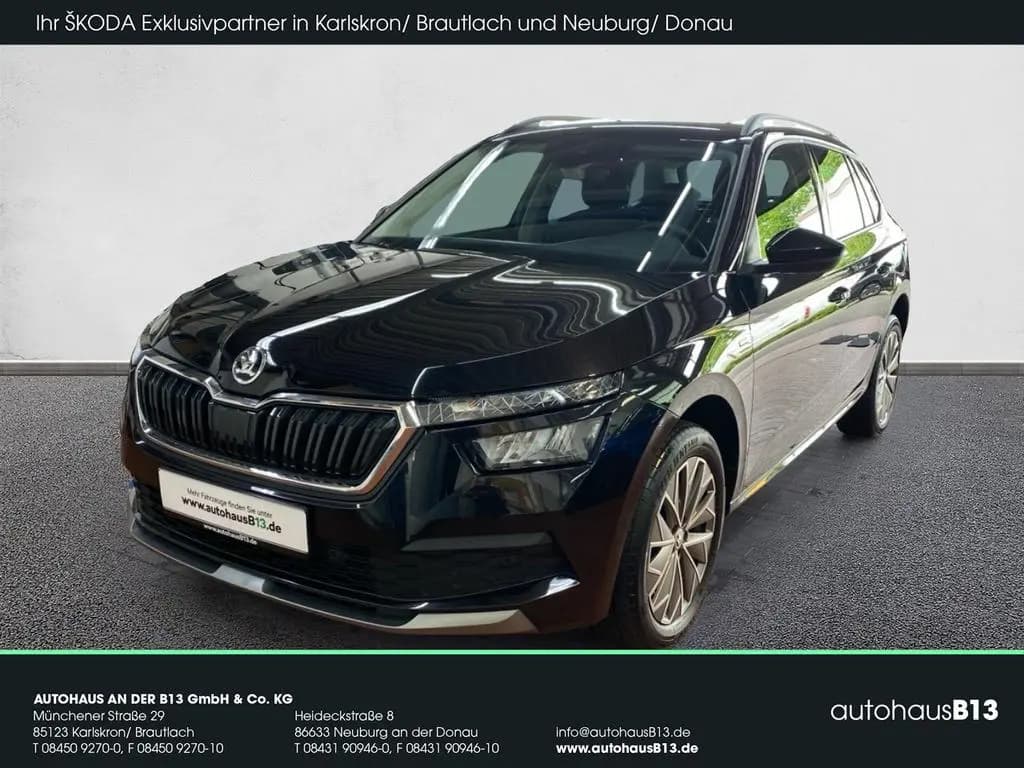 Main__Slider__Photo:Skoda Kamiq Clever 1.0 TSI LED+AHK+GRA+PDC+DAB Klima 04/2021-0