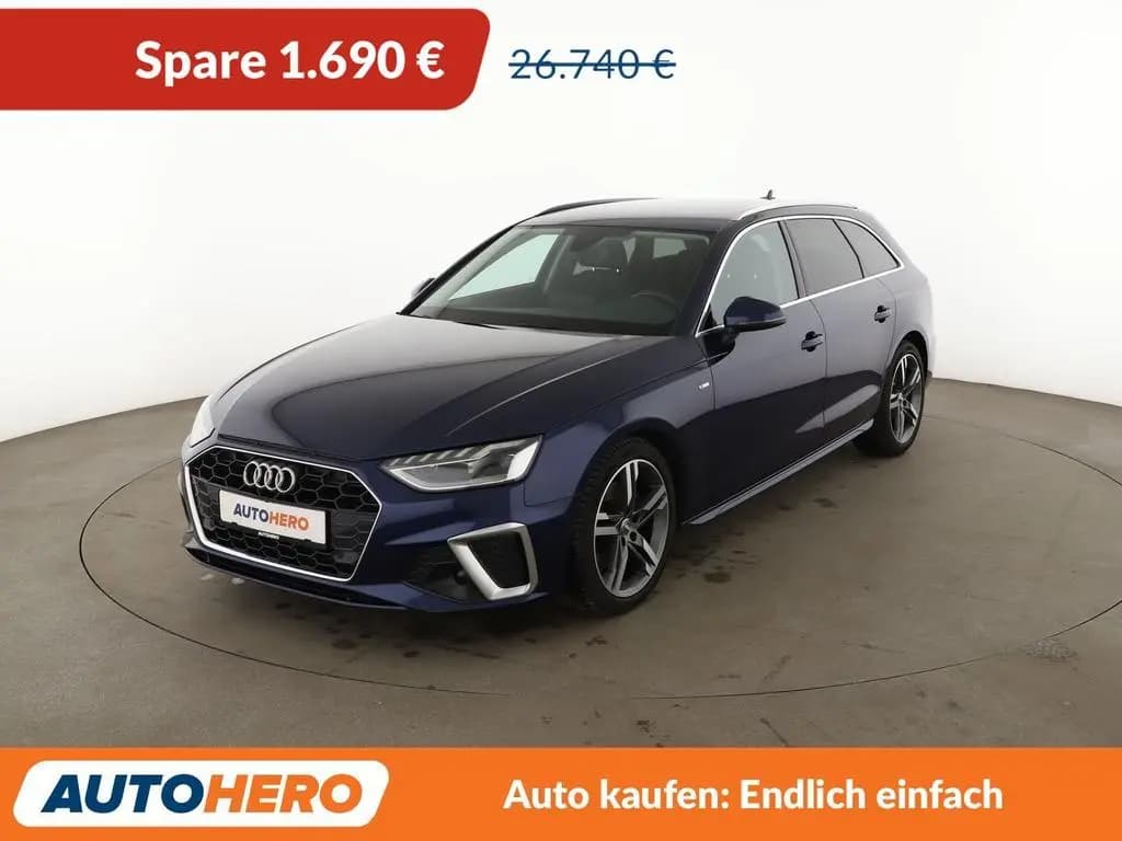 Main__Slider__Photo:Audi A4 40 TFSI Mild-Hybrid S line Aut.*NAVI*LED*PDC* 01/2020-0