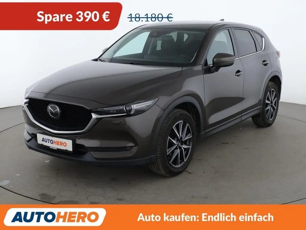 Main__Slider__Photo:Mazda CX-5 2.2 Turbodiesel Sports-Line AWD Aut.*NAVI* 12/2017-0