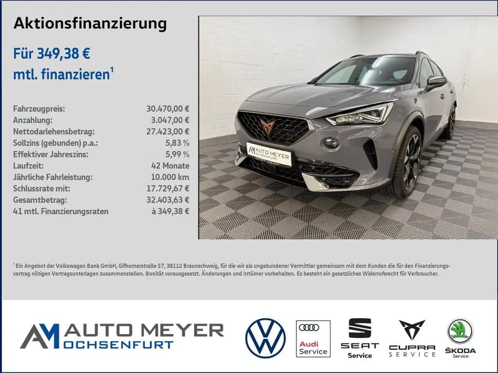 Main__Slider__Photo:Cupra Formentor VZ Kamera Navi Pano ACC VZ 03/2022-0