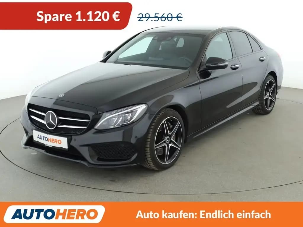 Main__Slider__Photo:Mercedes-Benz C 400 4Matic AMG Line Aut.*NAVI*CAM*LED*PDC*SHZ* 01/2018-0