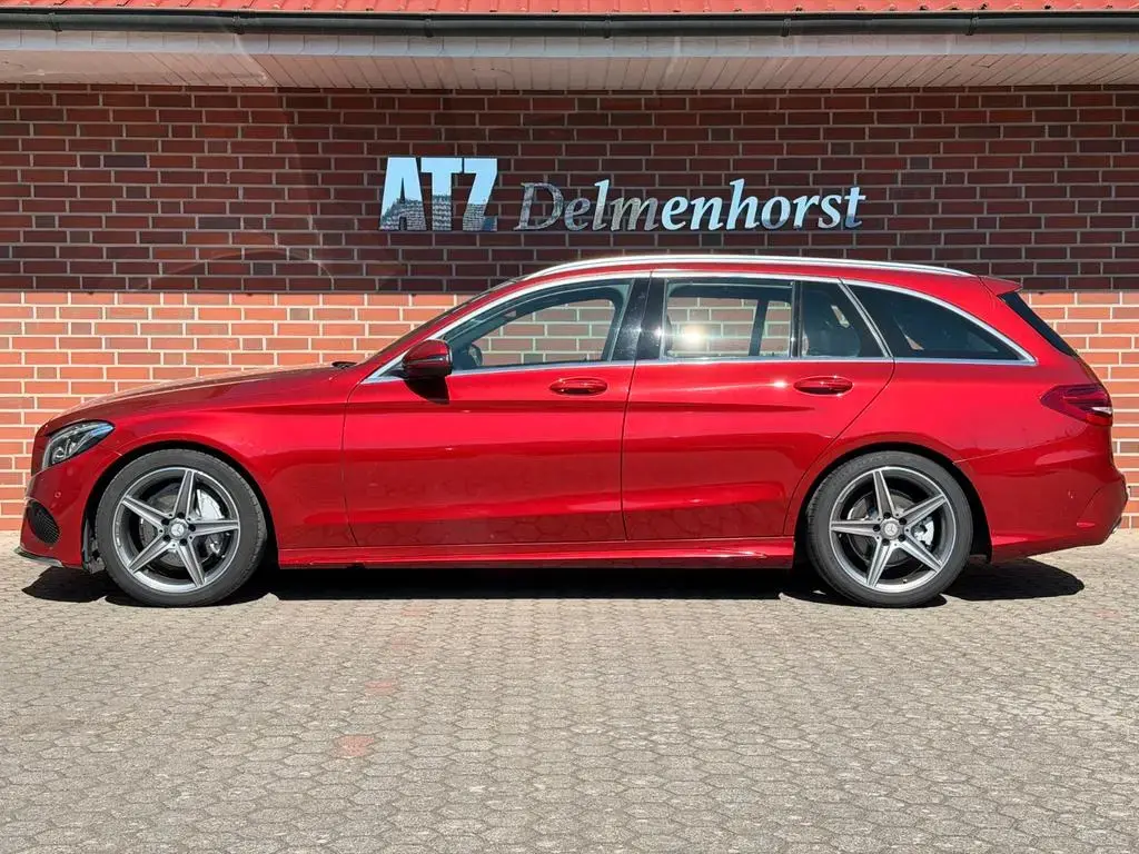 Main__Slider__Photo:Mercedes-Benz C 200 CGI T-M. AMG Line BURMESTER*Pano*Leder 07/2016-1