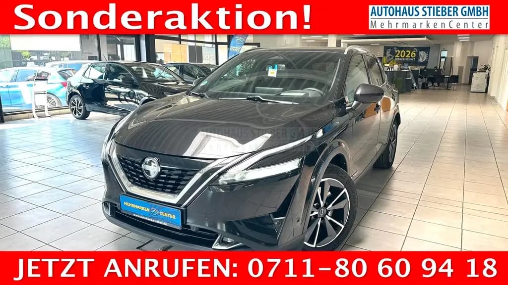 Main__Slider__Photo:Nissan Qashqai Tekna PANO+SHZ+LHZ+NAVI+ProPILOT 140 ... 07/2023-0
