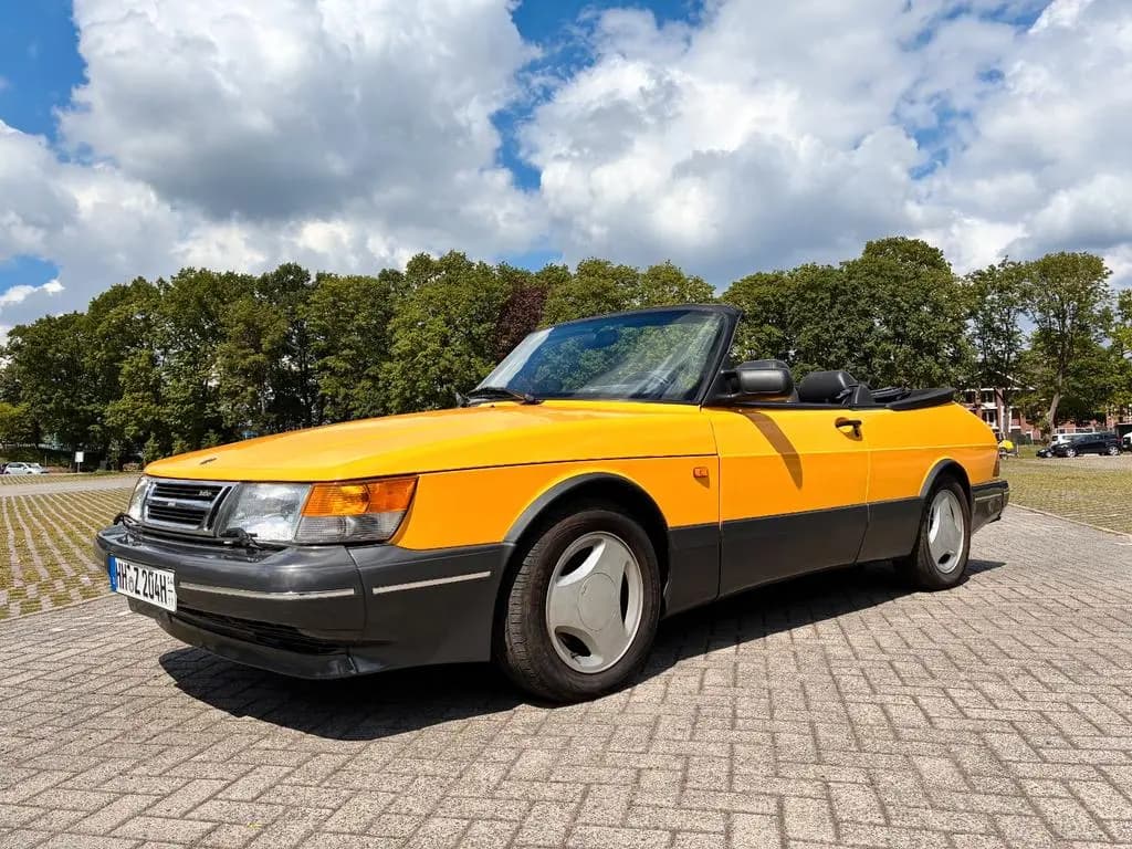 Main__Slider__Photo:Saab 900 T16S Cabrio Monte Carlo, Sammlerzustand! 12/1991-0