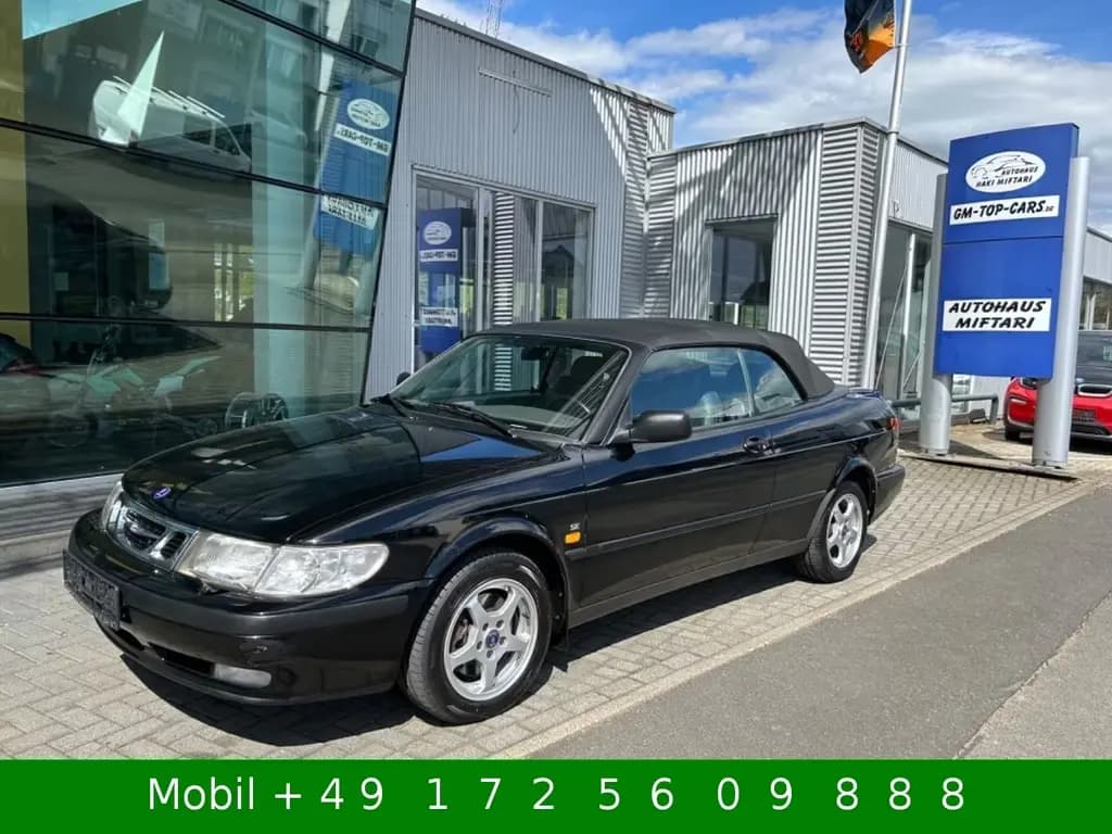 Main__Slider__Photo:Saab 9-3 2.0t Ecopower SE Cabriolet Leder Klimaa 07/1999-0