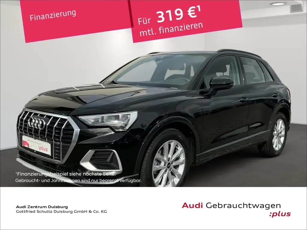 Main__Slider__Photo:Audi Q3 35 TDI advanced Navi Digitales Cockpit LED Bl 04/2022-0
