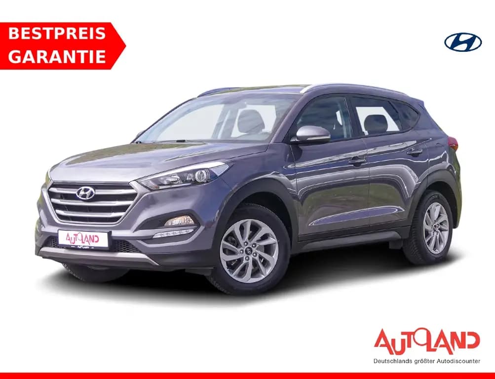 Main__Slider__Photo:Hyundai TUCSON 1.6 Kamera Allwetter Tempomat Navi Sitzhe 03/2016-0