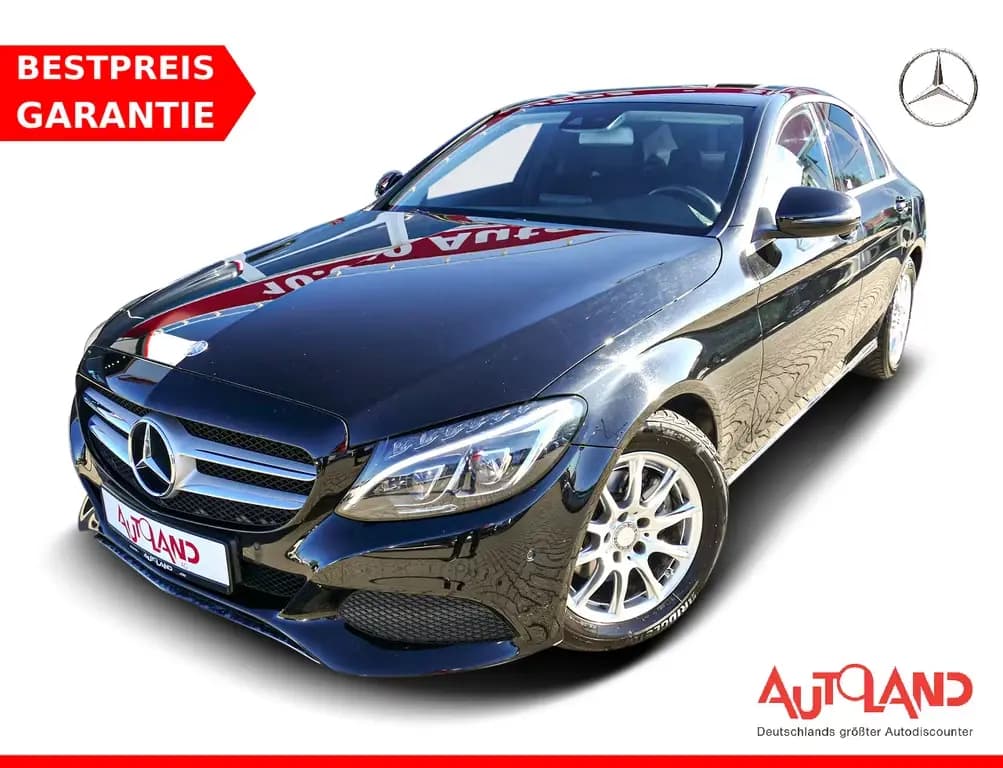 Main__Slider__Photo:Mercedes-Benz C 180 C180 CGI Avantgarde LED Navi AHK Kamera 12/2016-0