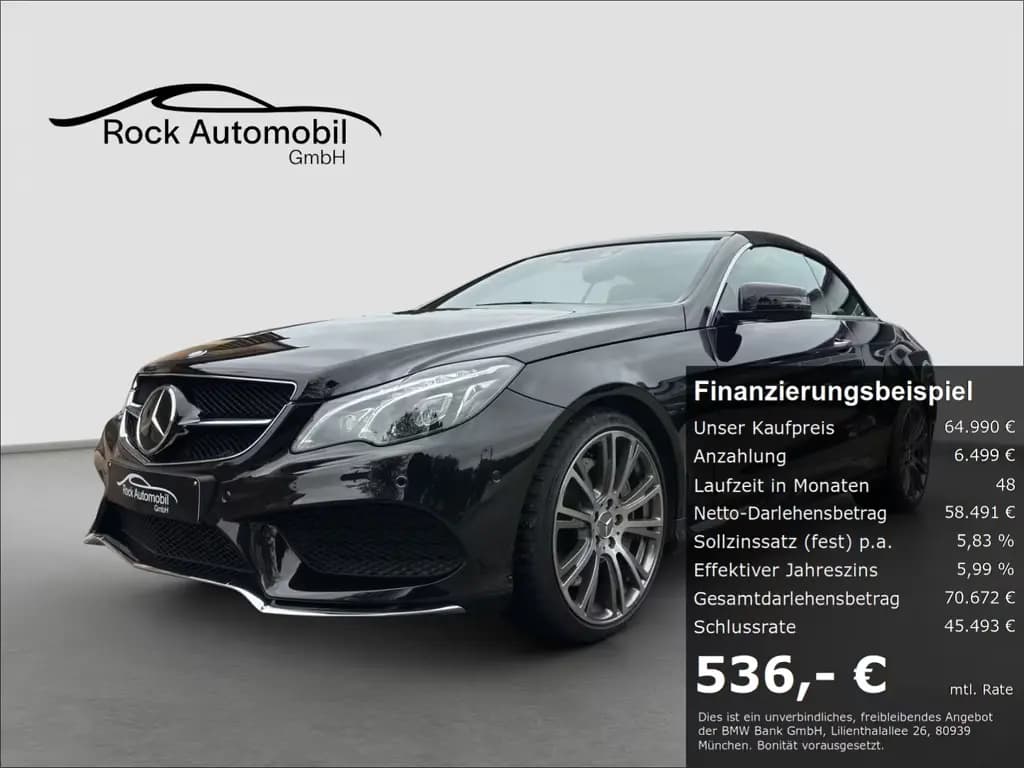 Main__Slider__Photo:Mercedes-Benz E 500 Cabrio AMG Brabus Mercedes Scheckheft 05/2015-0