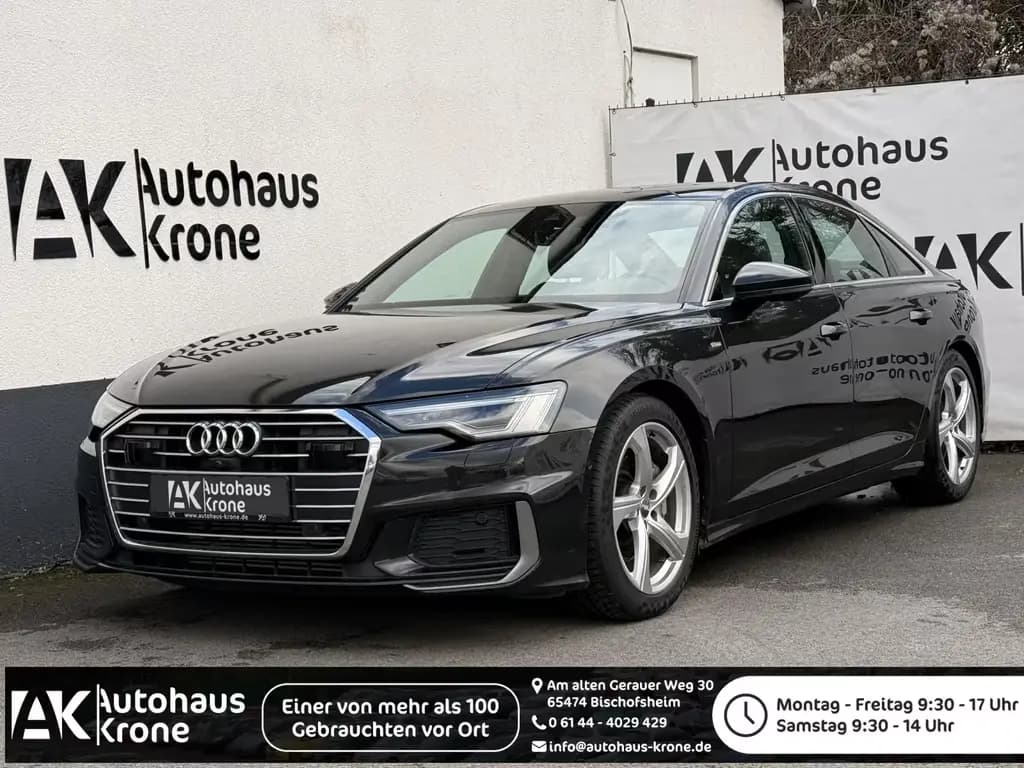 Main__Slider__Photo:Audi A6 2.0 45 *S-LINE*MATRIX*4xSHZ*360° KAMERA*AHK* 11/2019-0