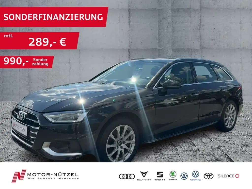 Main__Slider__Photo:Audi A4 Avant 40TFSI QU S-TR ADVANCED 5JG+LED+NAV+ACC 12/2022-0
