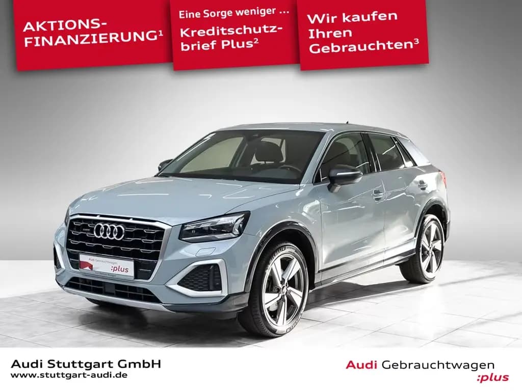 Main__Slider__Photo:Audi Q2 40 TFSI qu advanced AHK Matrix Leder SONOS 03/2022-0
