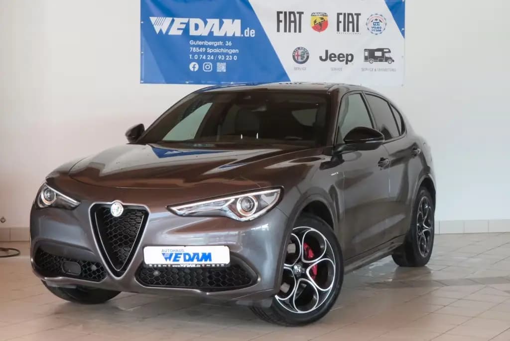 Main__Slider__Photo:Alfa Romeo Stelvio Veloce Q4 2.0 280PS *Schiebedach* 06/2022-0