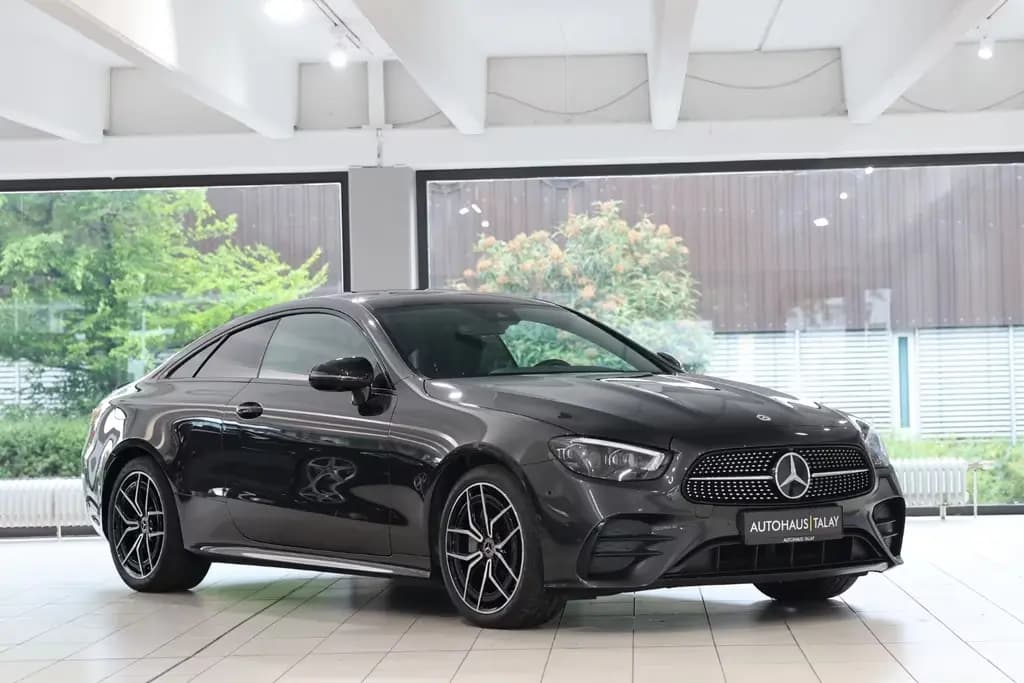 Main__Slider__Photo:Mercedes-Benz E-Class 200 Coupe AMG Pano*360*ACC*Night*MBeam 01/2023-0